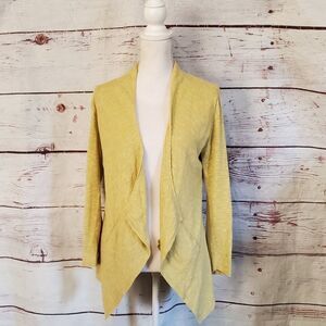 Eileen Fisher Draped Cardigan Size Large Petite
